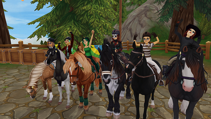 Star stable jeu video de chevaux avec club